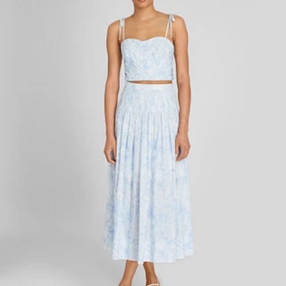 Club Monaco Chemise Pleat Detail Top - Picture 3 of 8